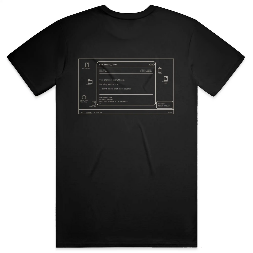 SYS.LOG // 007 - I SAID FIX IT, NOT REWRITE IT