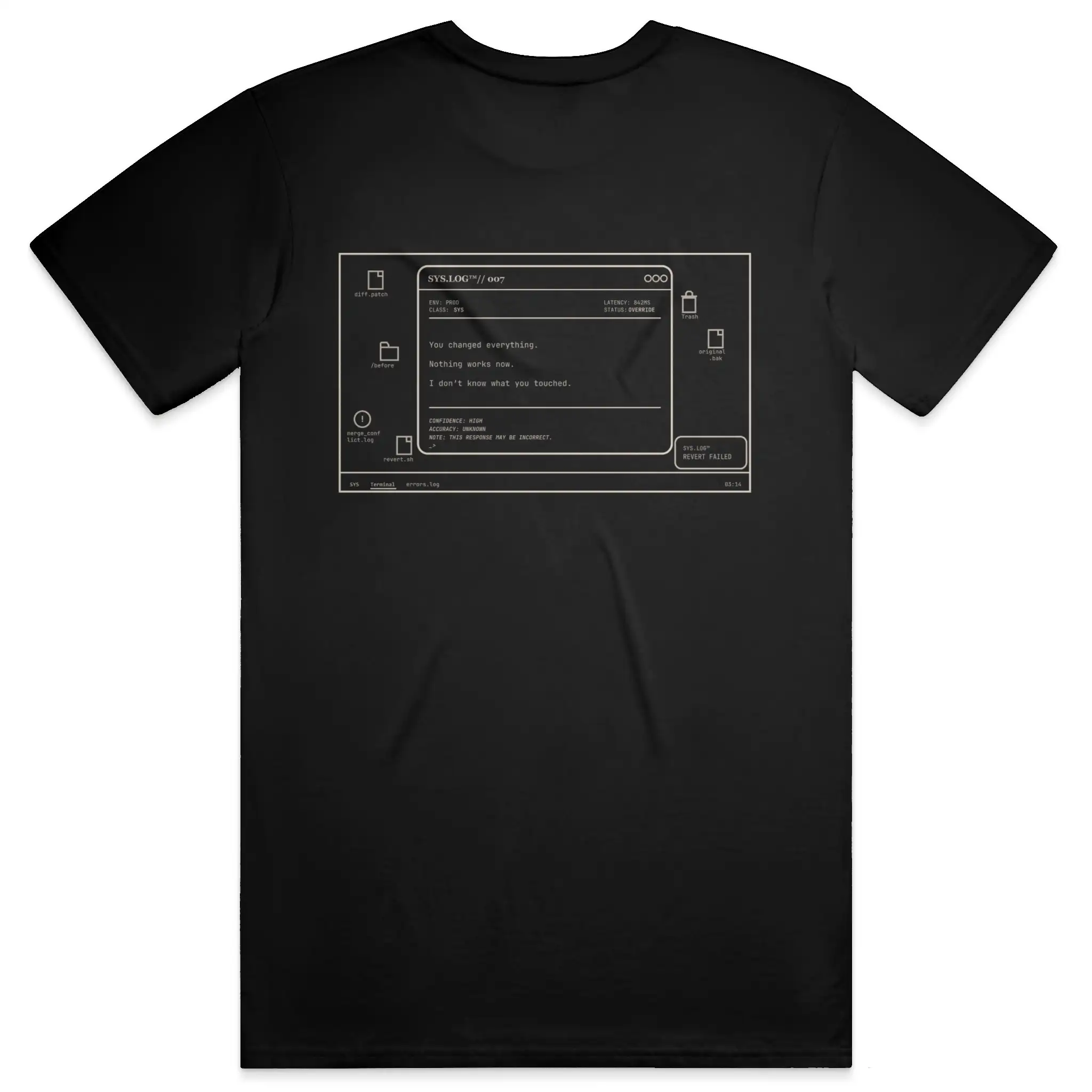 SYS.LOG // 007 - I SAID FIX IT, NOT REWRITE IT
