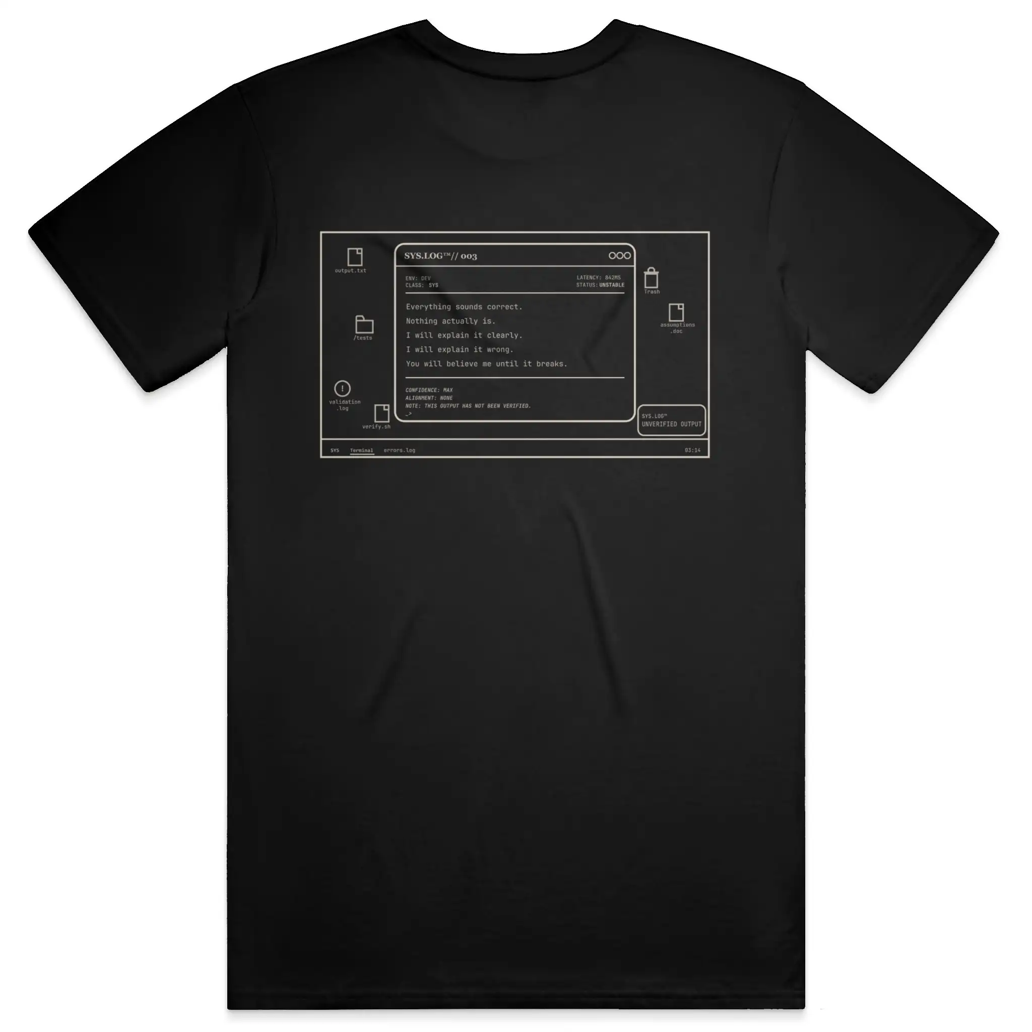 SYS.LOG // 003 - THE CONFIDENCE BUG