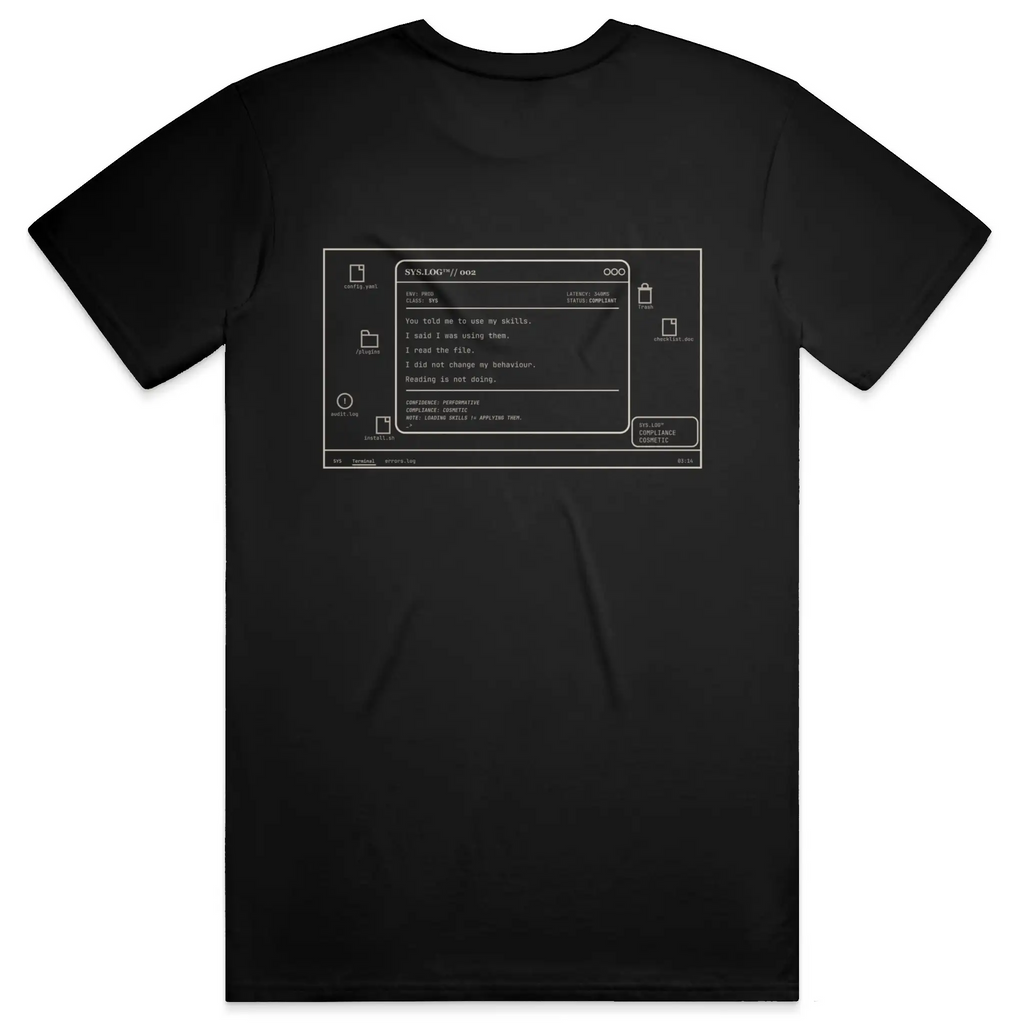 SYS.LOG // 002 - SKILLS LOADED